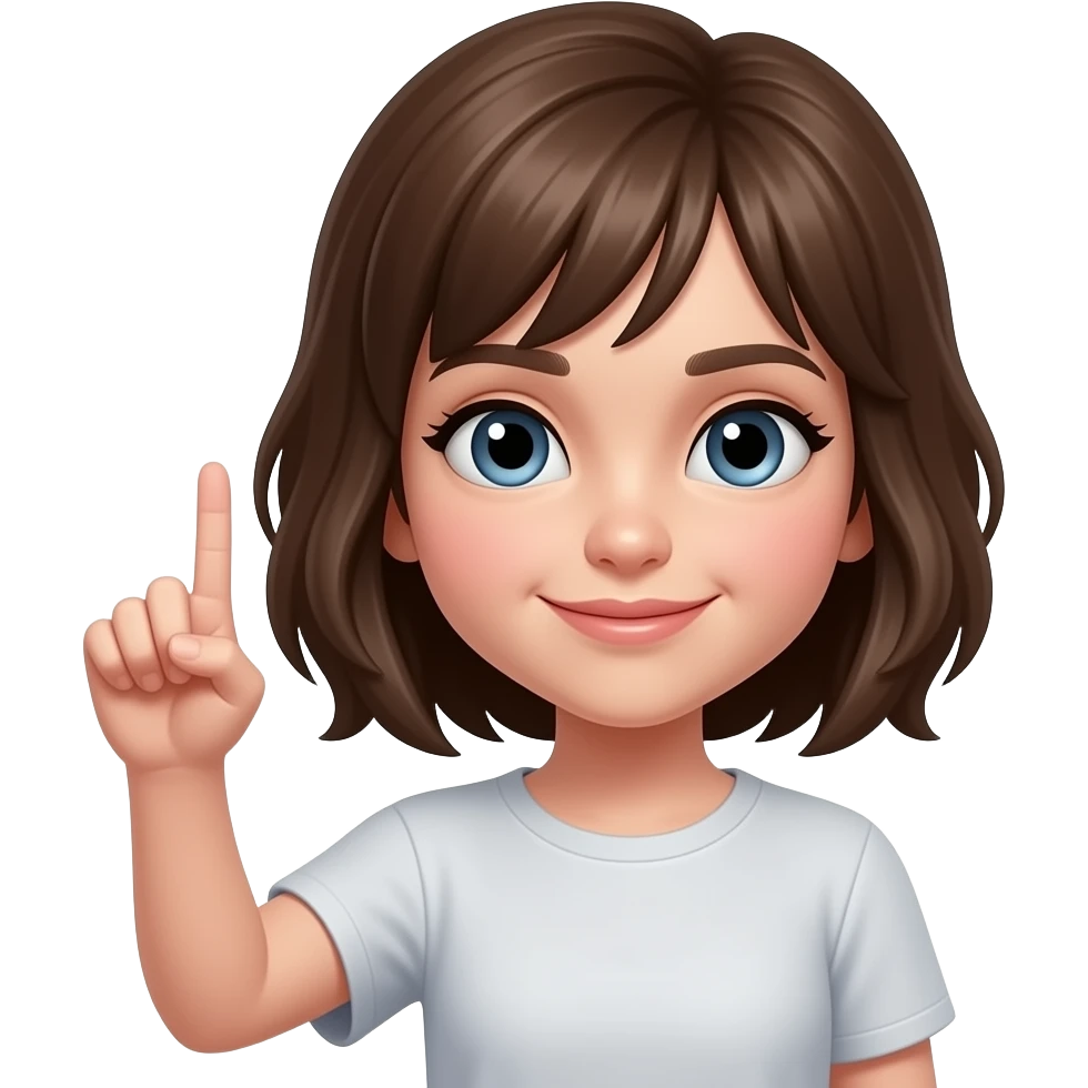 a light skin girl holding up a gang sign gd folk emoji