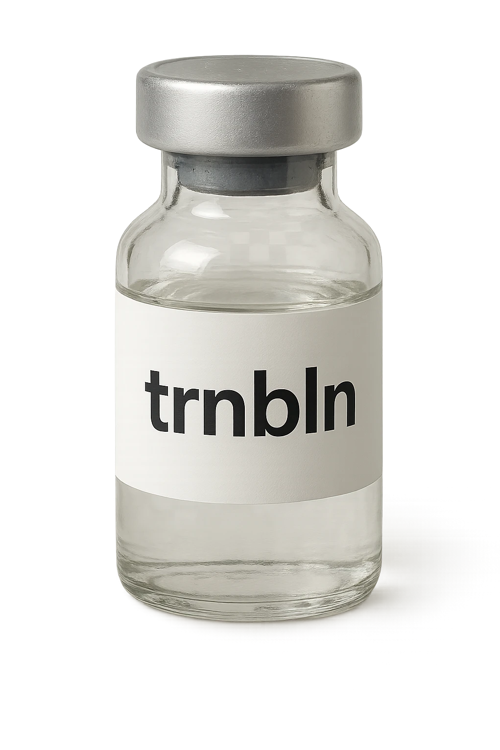 fiala medica realistica con la scritta "trnbln" sull'etichetta, FALLO MOLTO REALISTICO IN 3D emoji