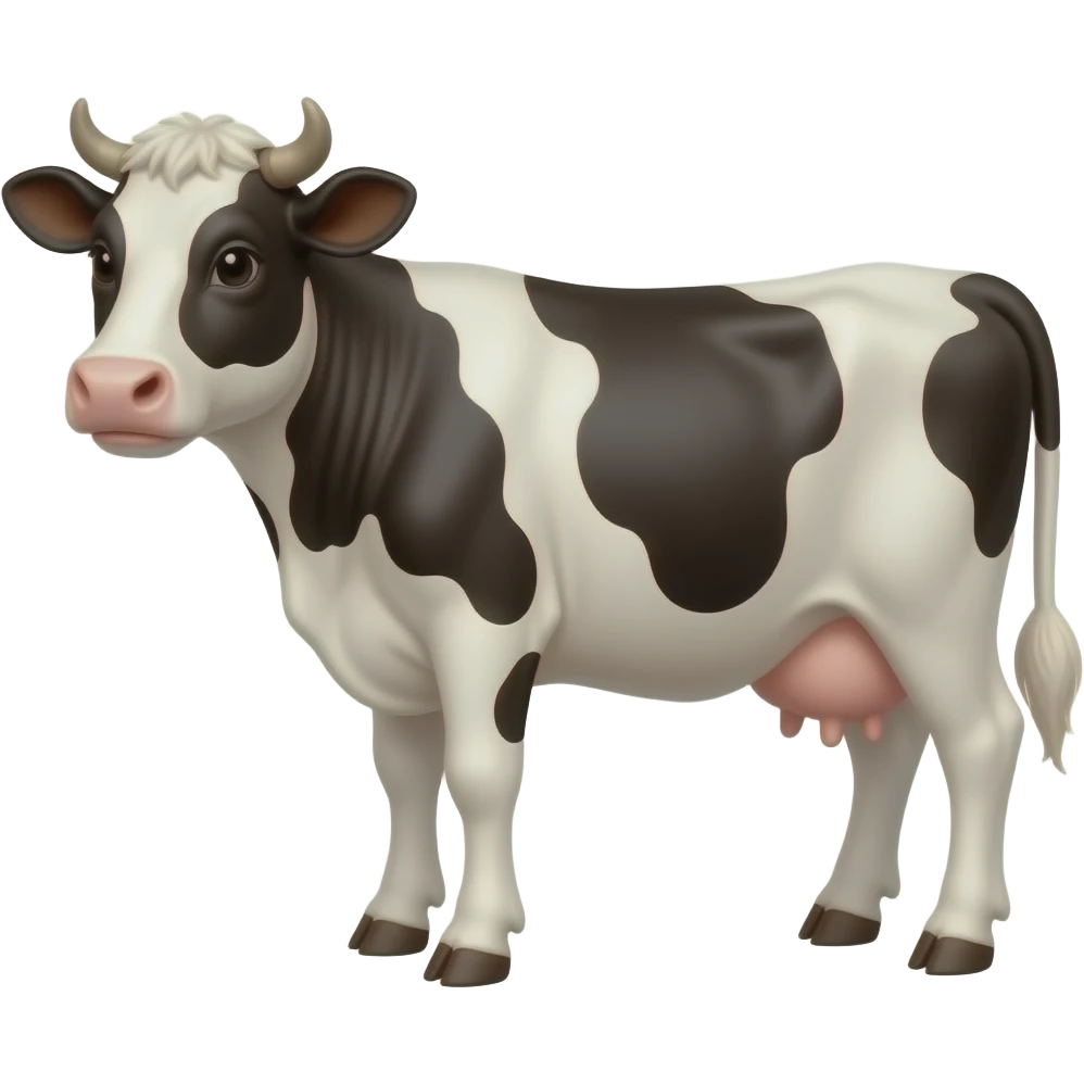Cow coquette emoji