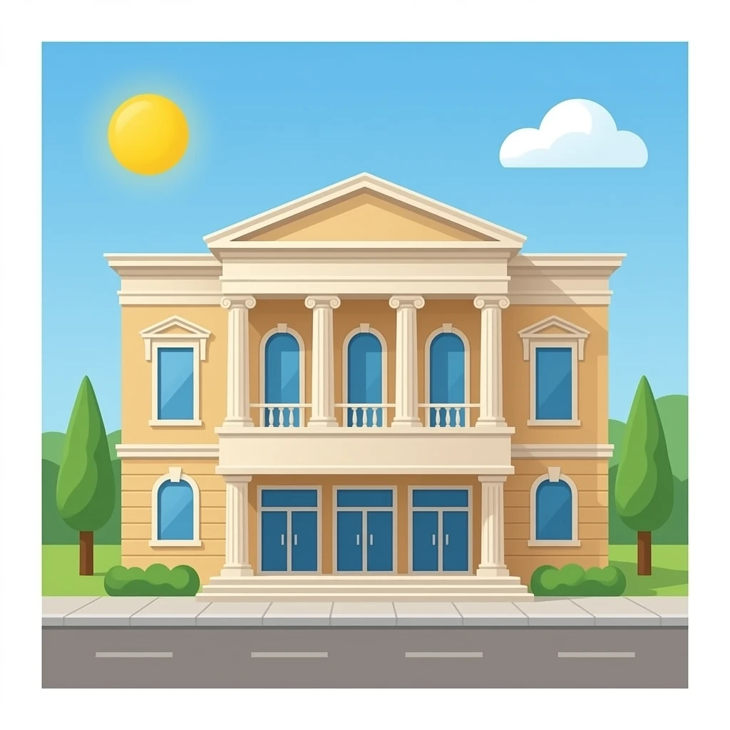 theater building emoji