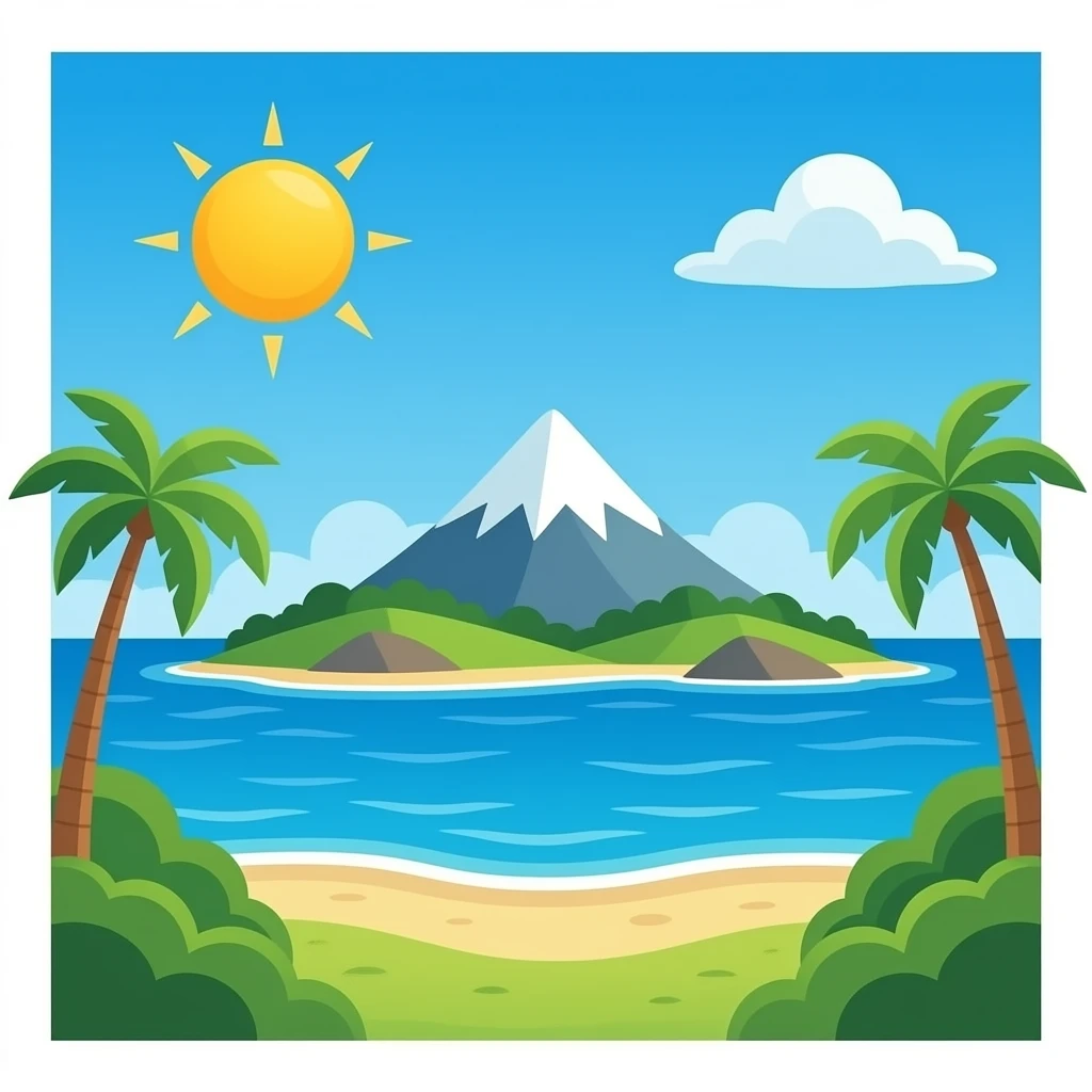 Île de la reunion emoji