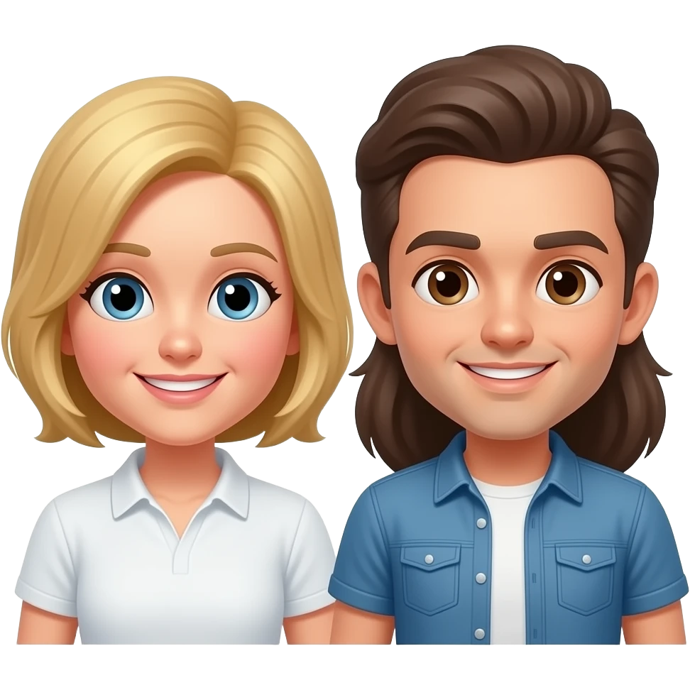 2 amis des l'homme emoji
