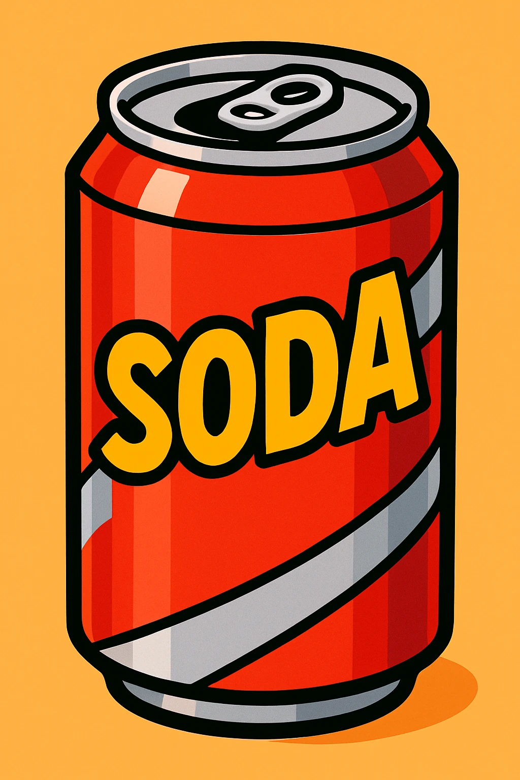 A soda can emoji