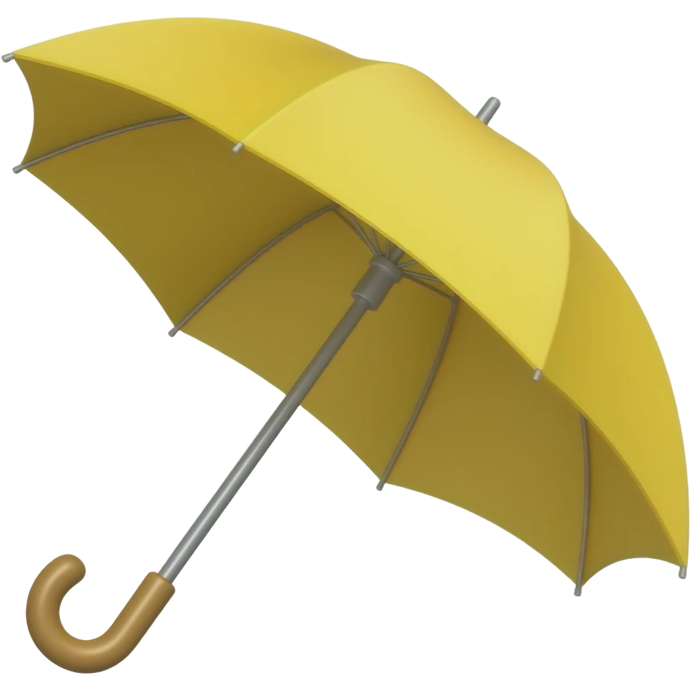 Yellow umbrella emoji