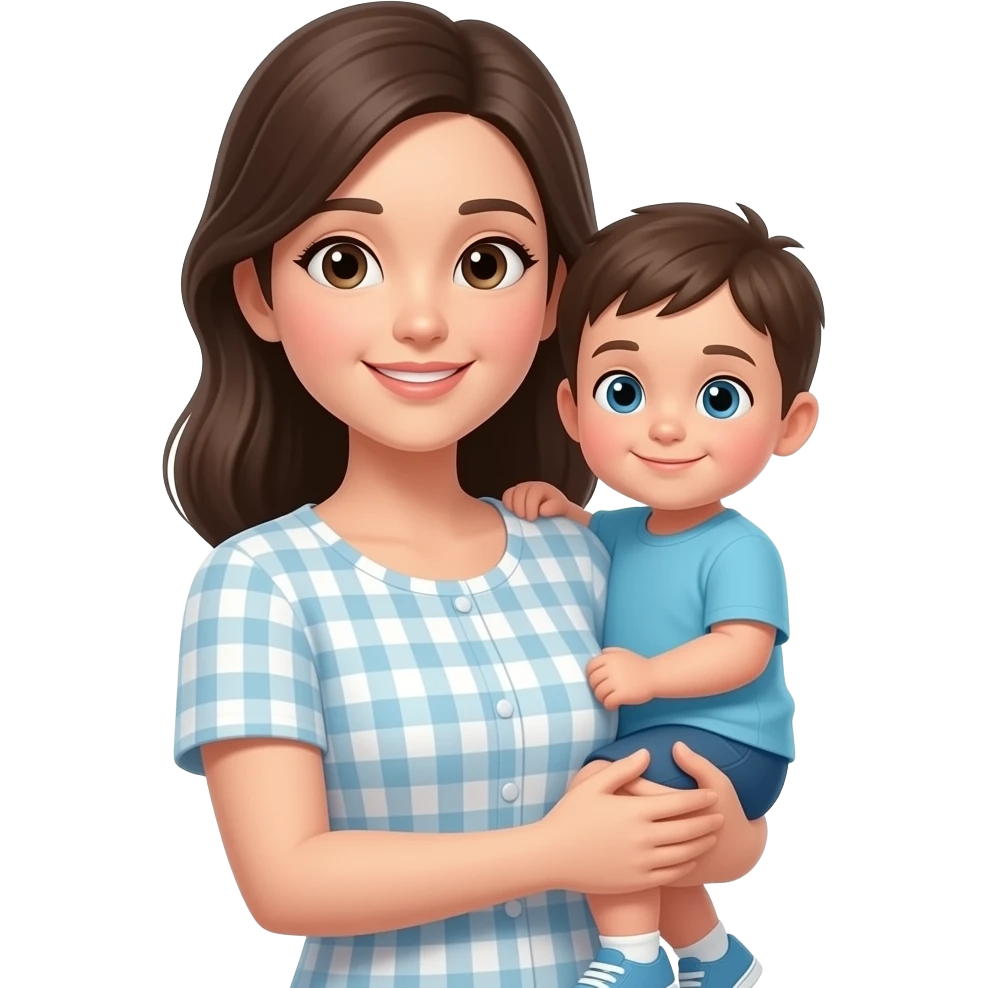 mother with child in arms emoji
