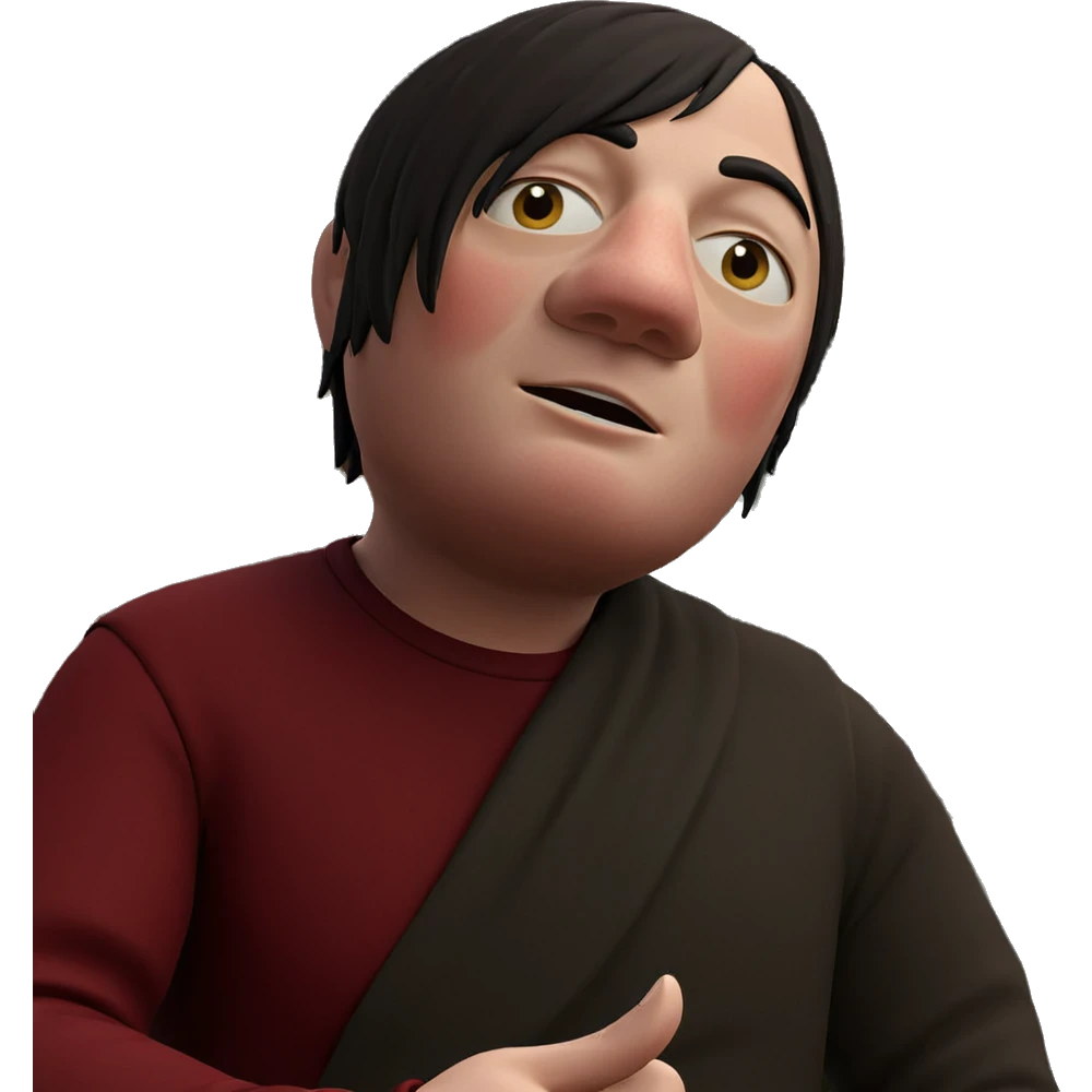 lonely wanderer in nature emoji