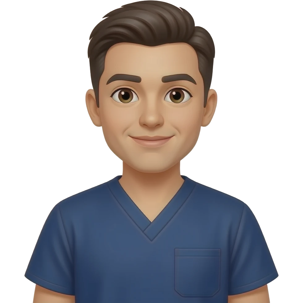 add navy blue scrubs emoji