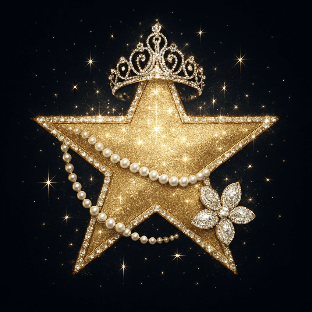 star, glamorous and stylish emoji
