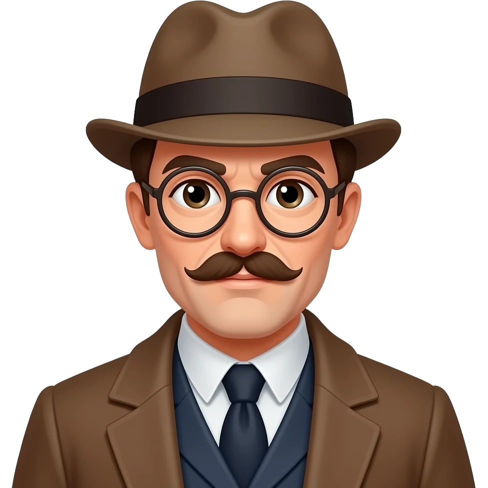 Detective sherlock Holmes emoji