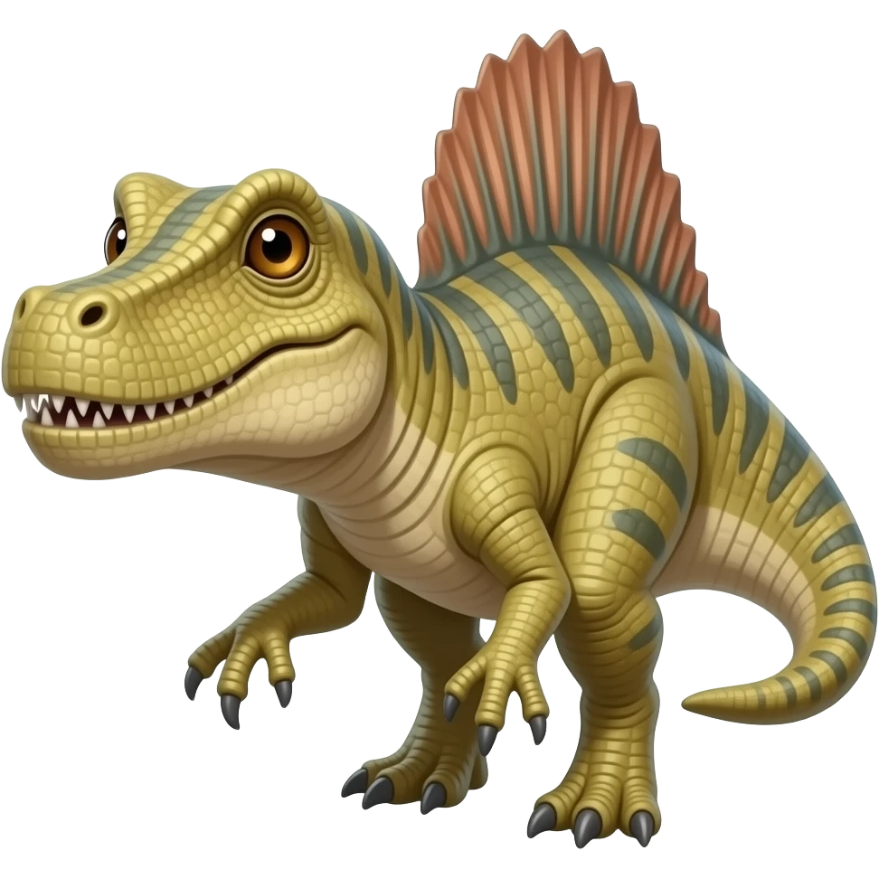 (Crocodile)-headed Its head will be slightly larger in proportion to its body. I'll say it again, he'll have a crocodile head. Have you ever seen a crocodile head in your life?spinosaurus emoji
