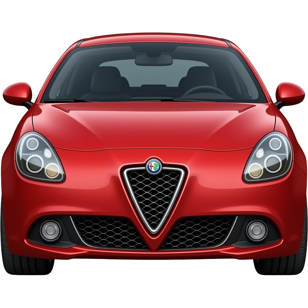 Alfa romeo giulietta red emoji