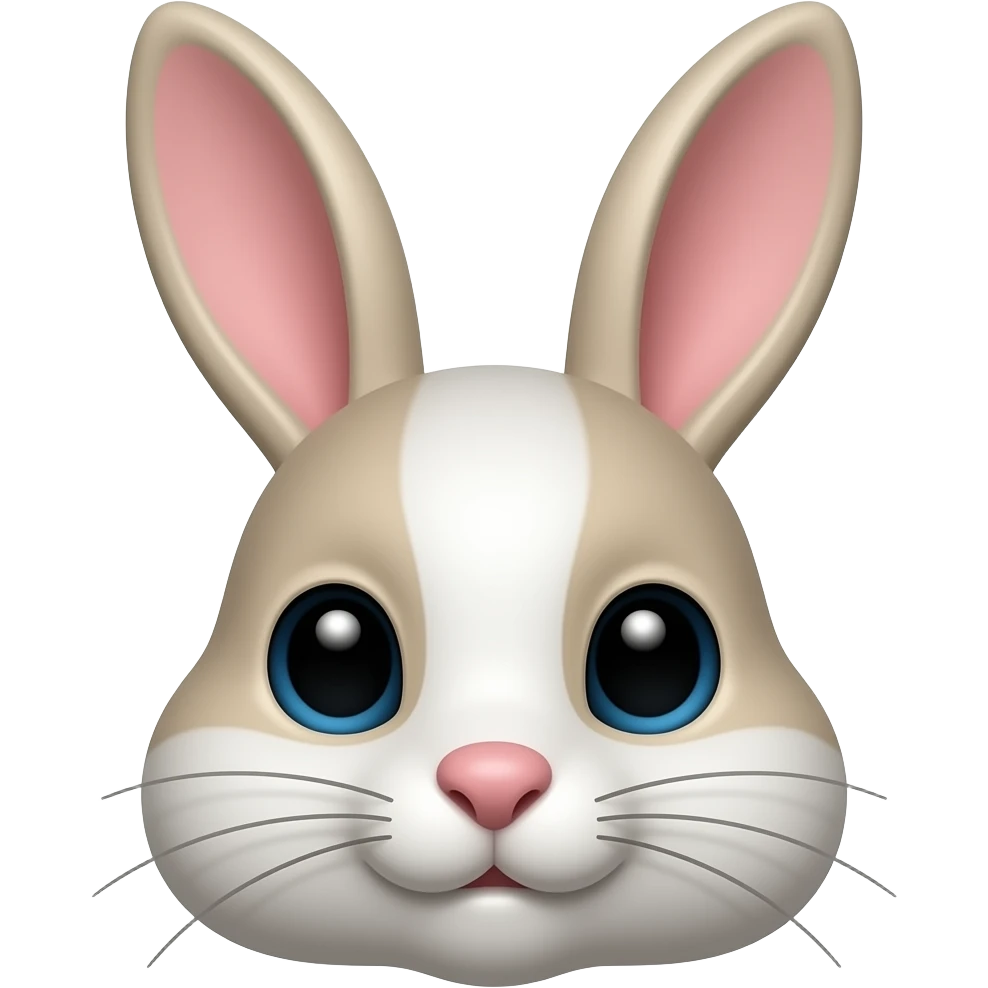 토끼 얼굴 emoji
