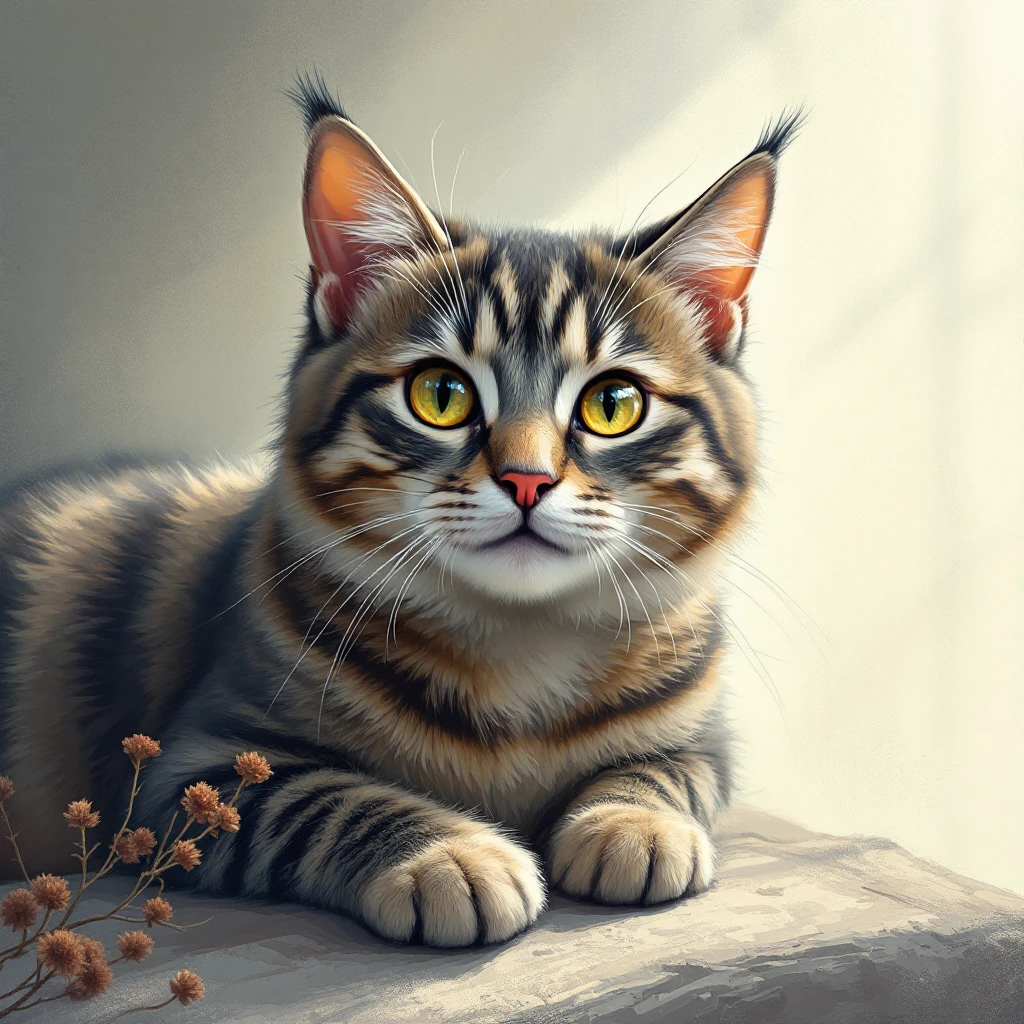 кот с бокалом вина в лапе в нарисованном стиле с нейтральным фоном emoji