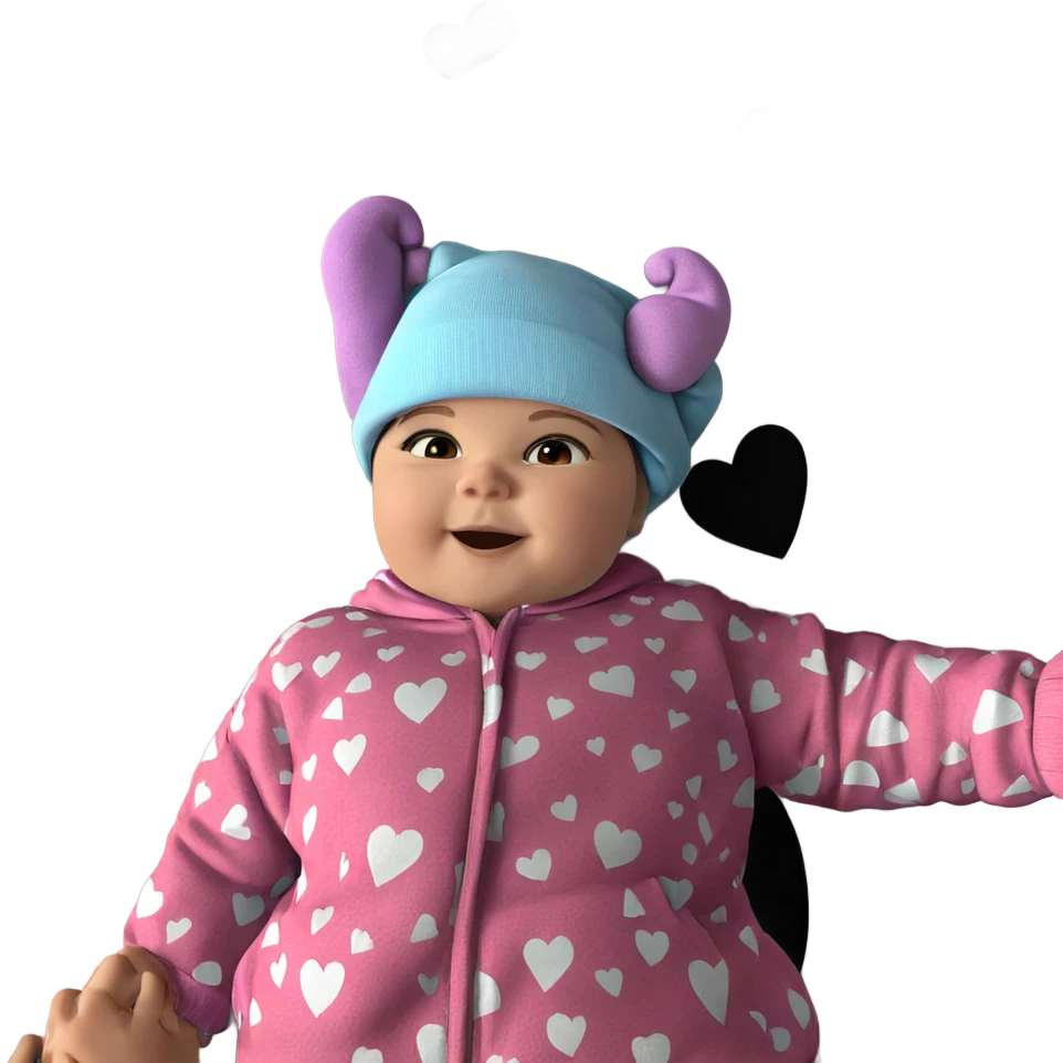 cozy heart pajama vibes emoji