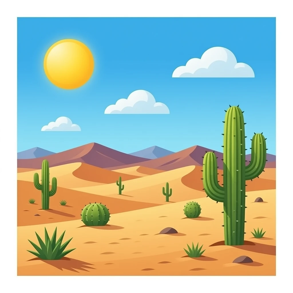 CREA UN DESIERTO emoji