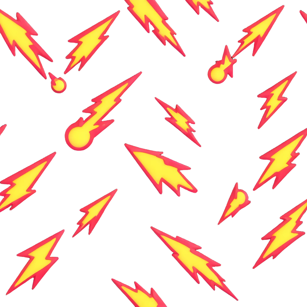 eyes shooting lightnings emoji
