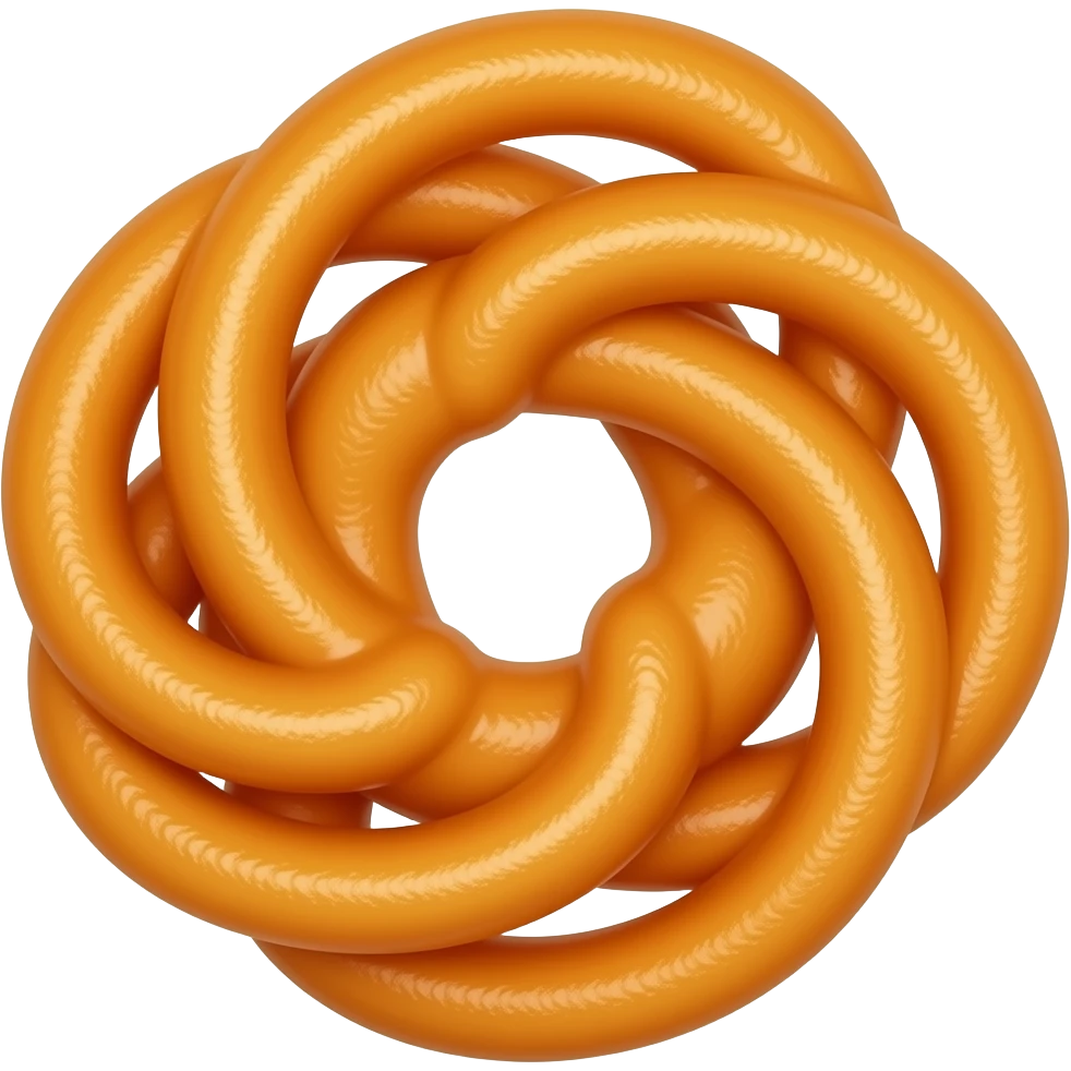 Make a jalebi emoji
