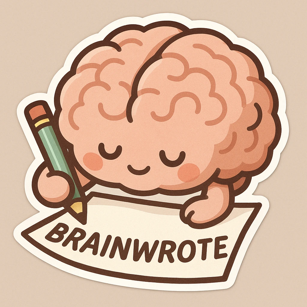 brainwrote emoji