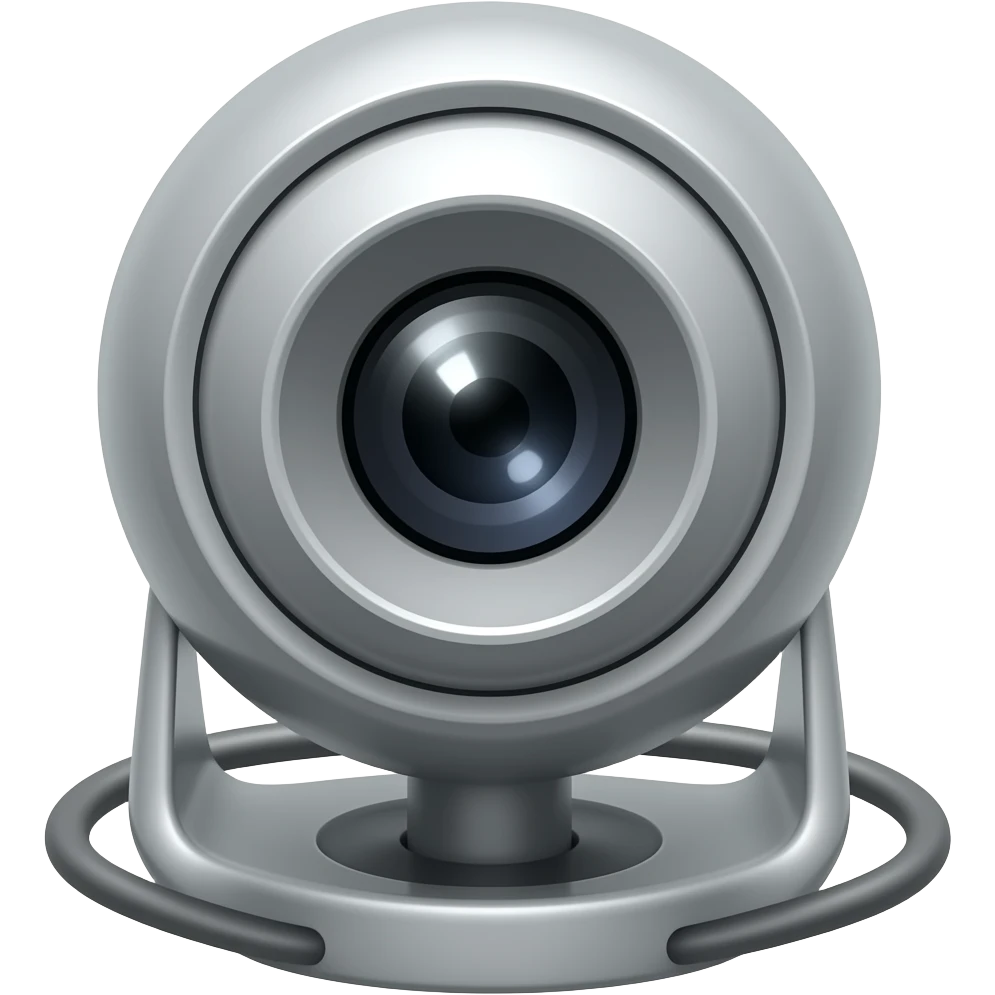 old vintage webcam emoji