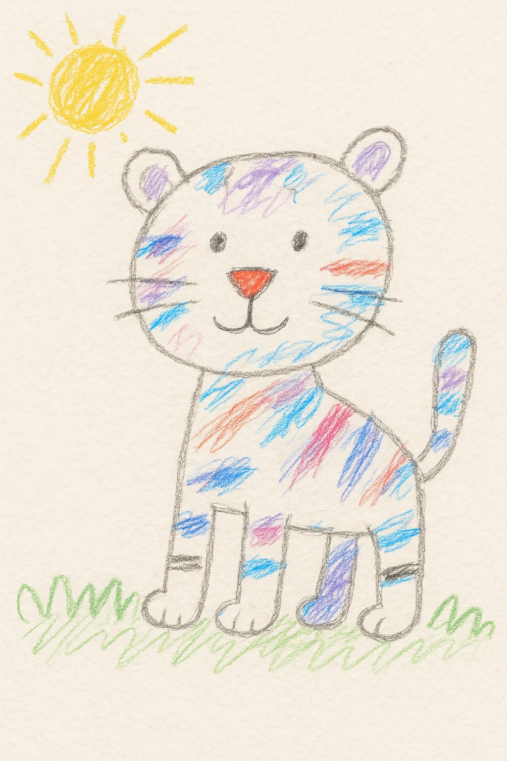 White Tiger emoji