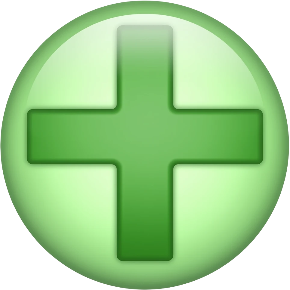 Cruz sagrada verde emoji