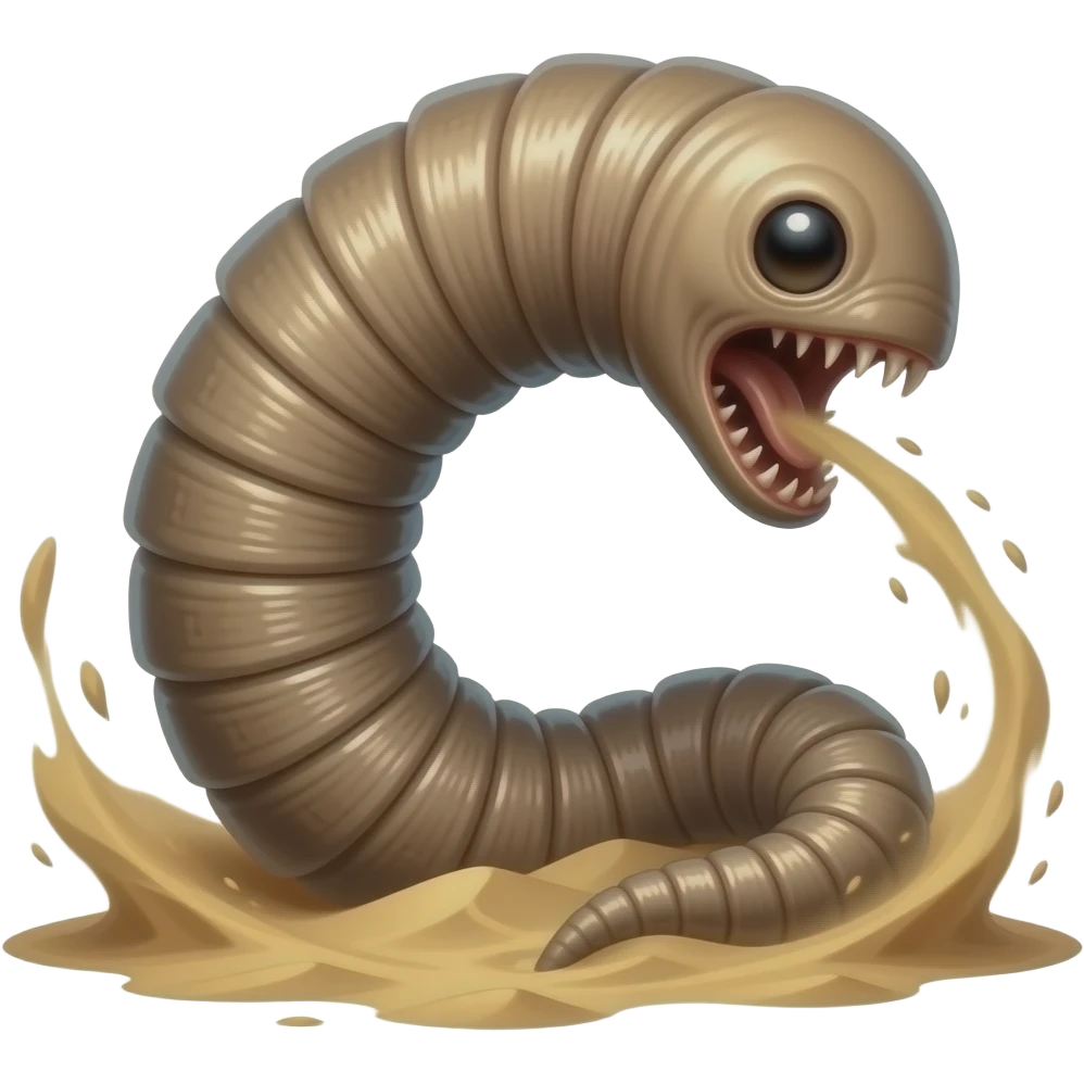 dune awakening sand worm emoji