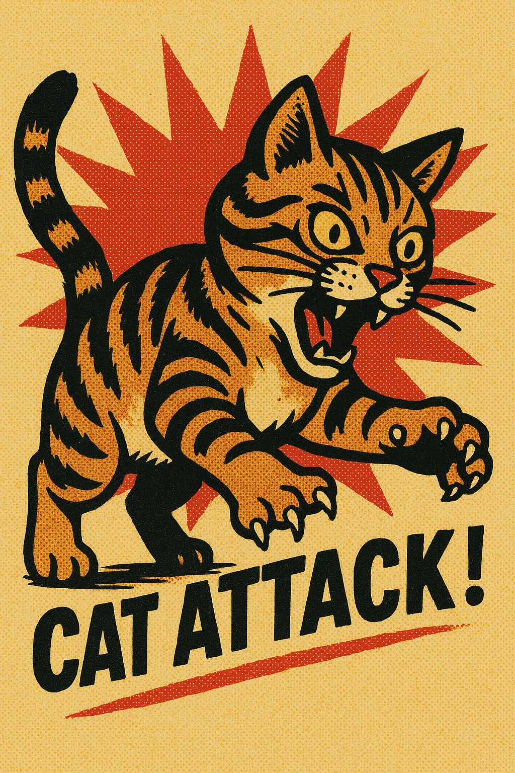 cat attack emoji