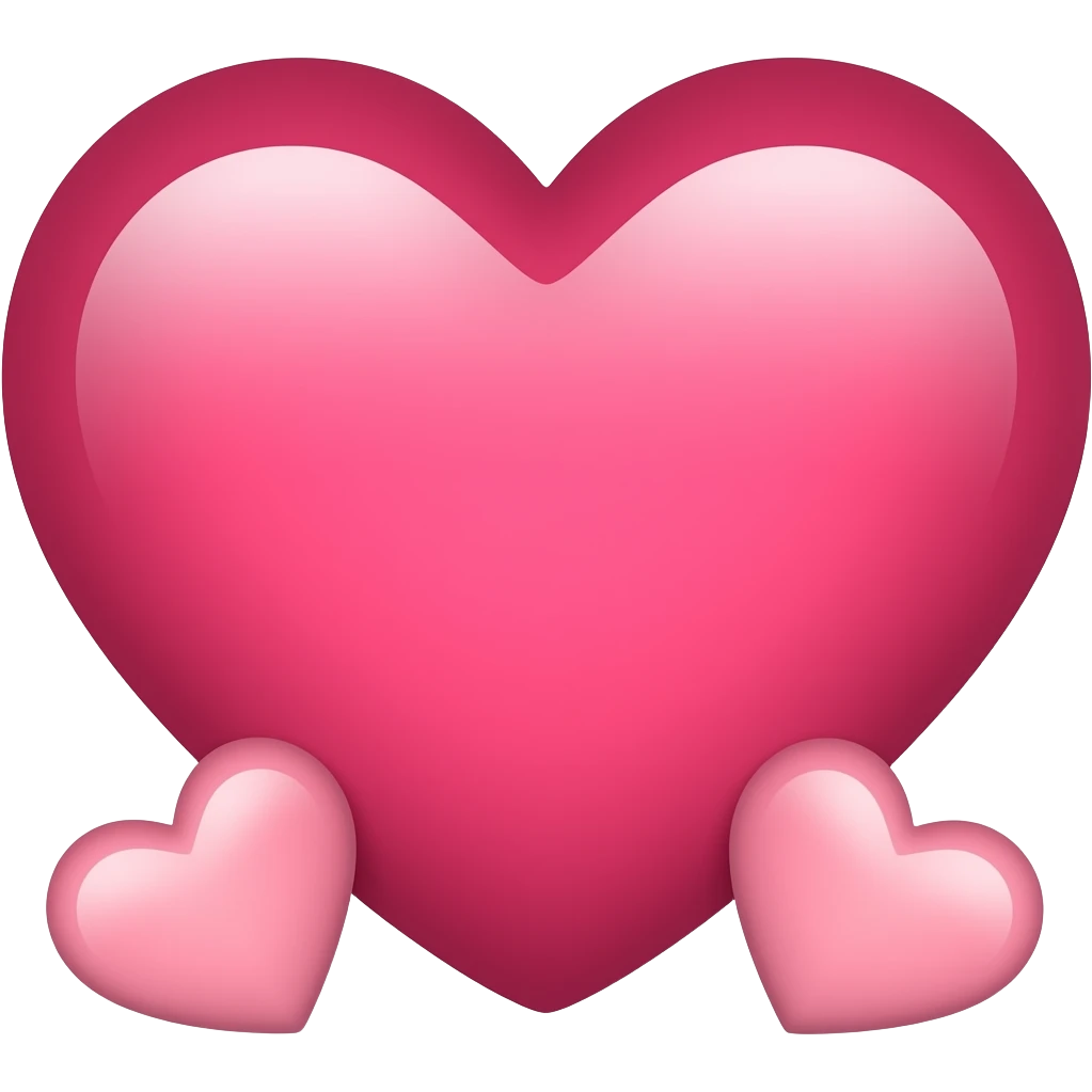 DARK PINKK HEARTS emoji