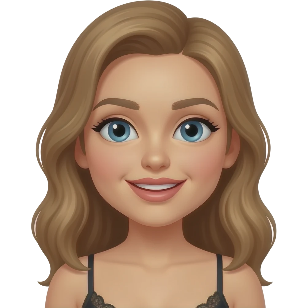 Lace thong lick emoji