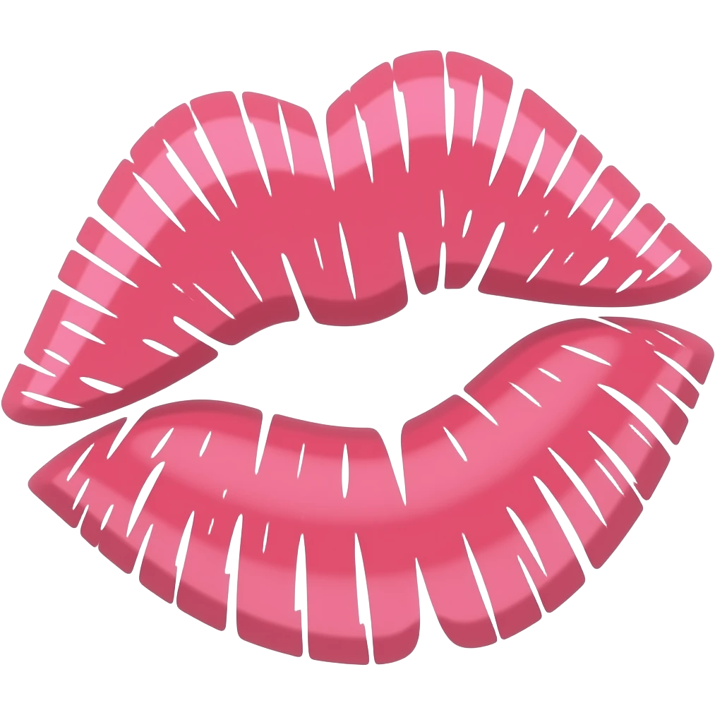 💋 no estilo emoji de iPhone emoji
