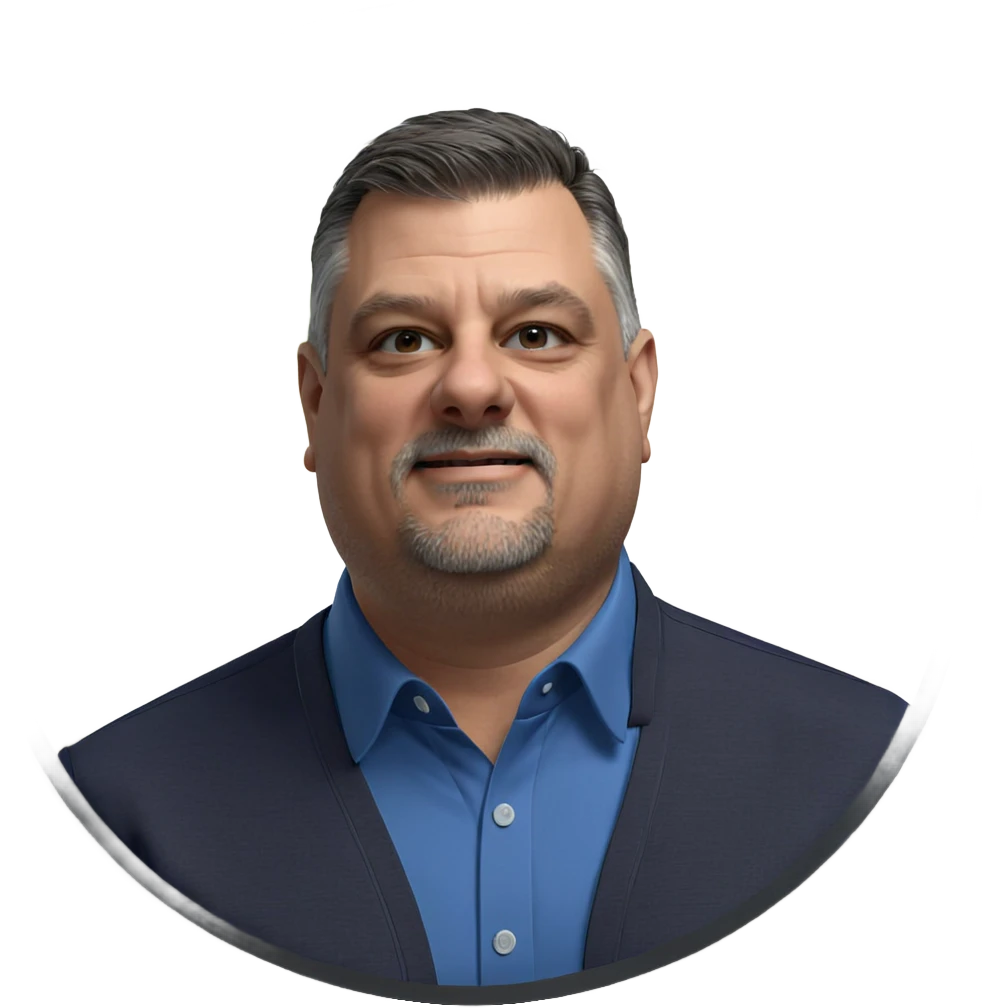 male in blue shirt portrait emoji