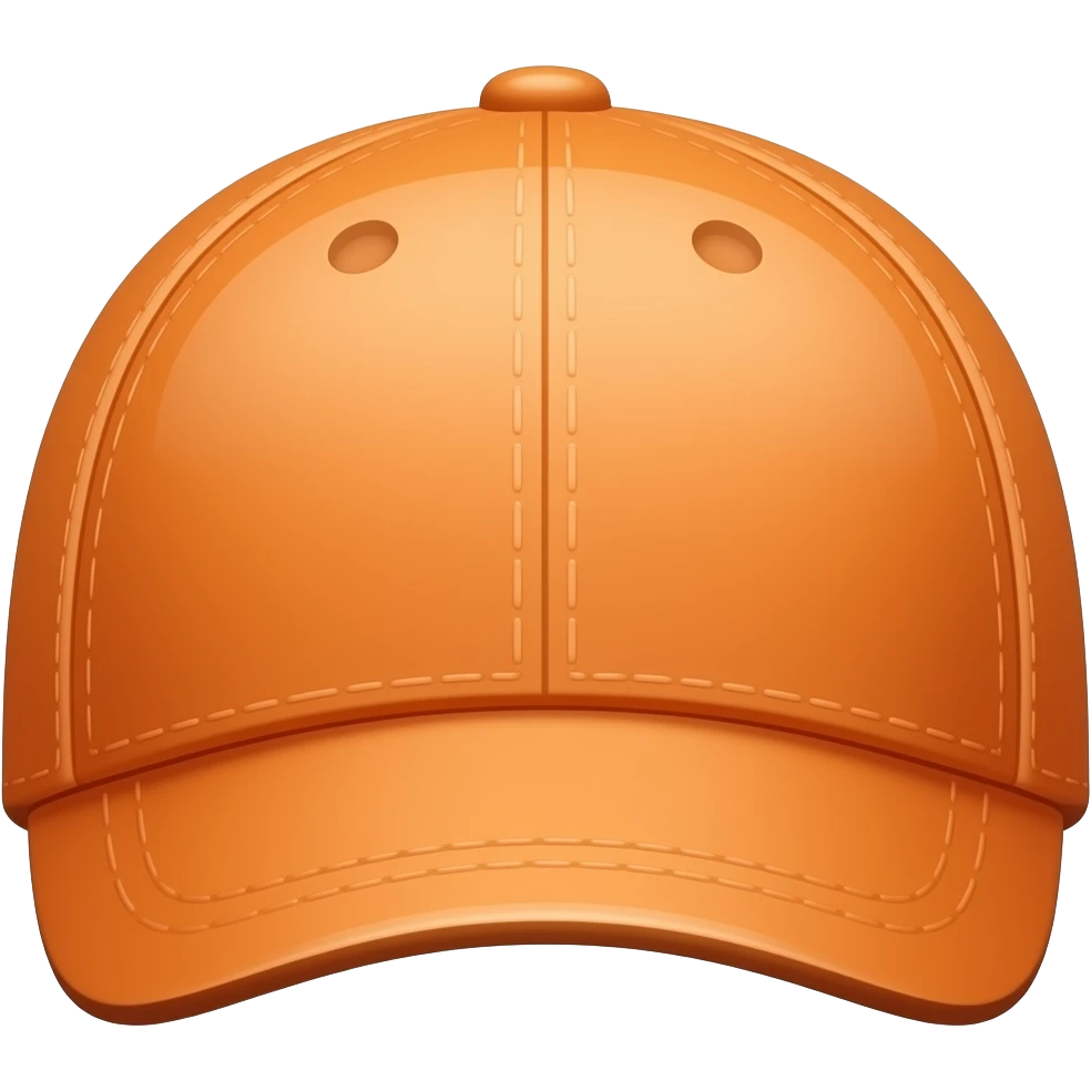 Orange cap emoji