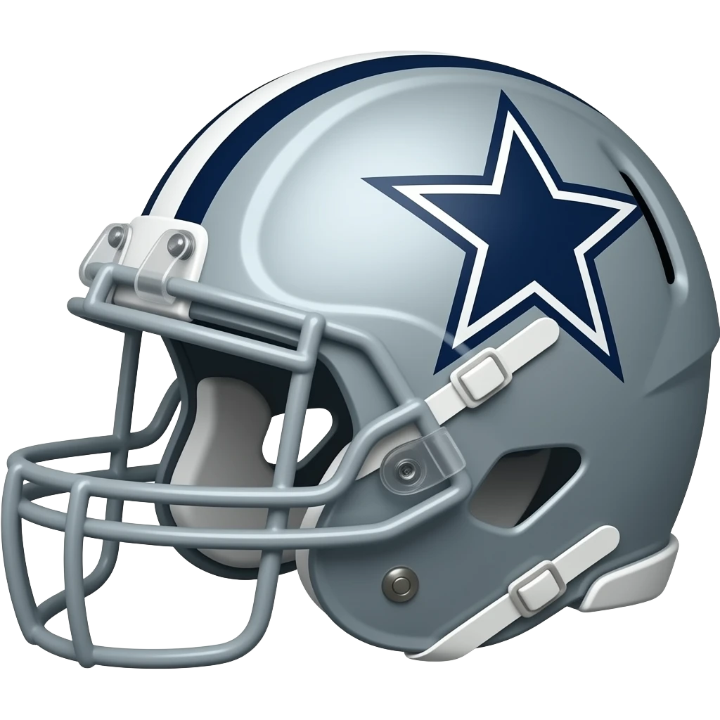 dallas cowboys helmet emoji
