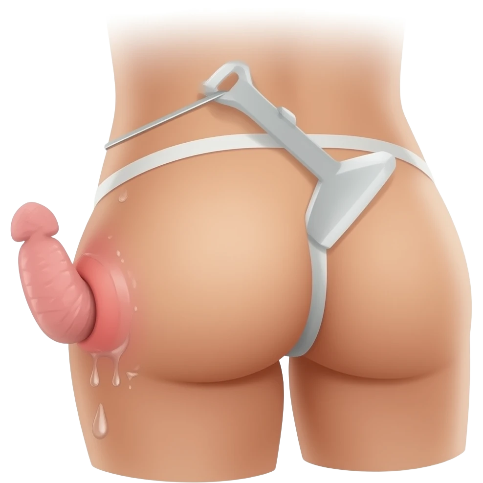 erect male penis entering a wet vagina in sexual intercourse emoji