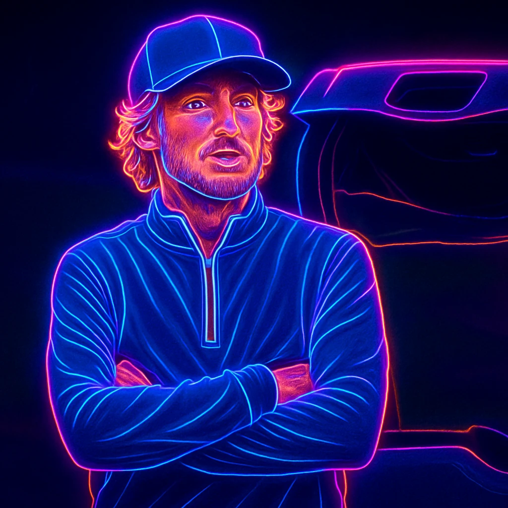 make him in neon emoji