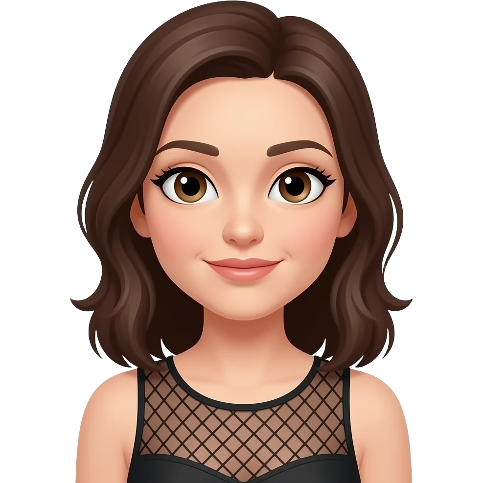 Woman wearing stockings emoji