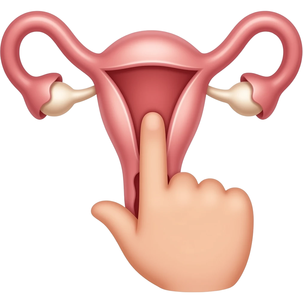 Fingering a vagina emoji