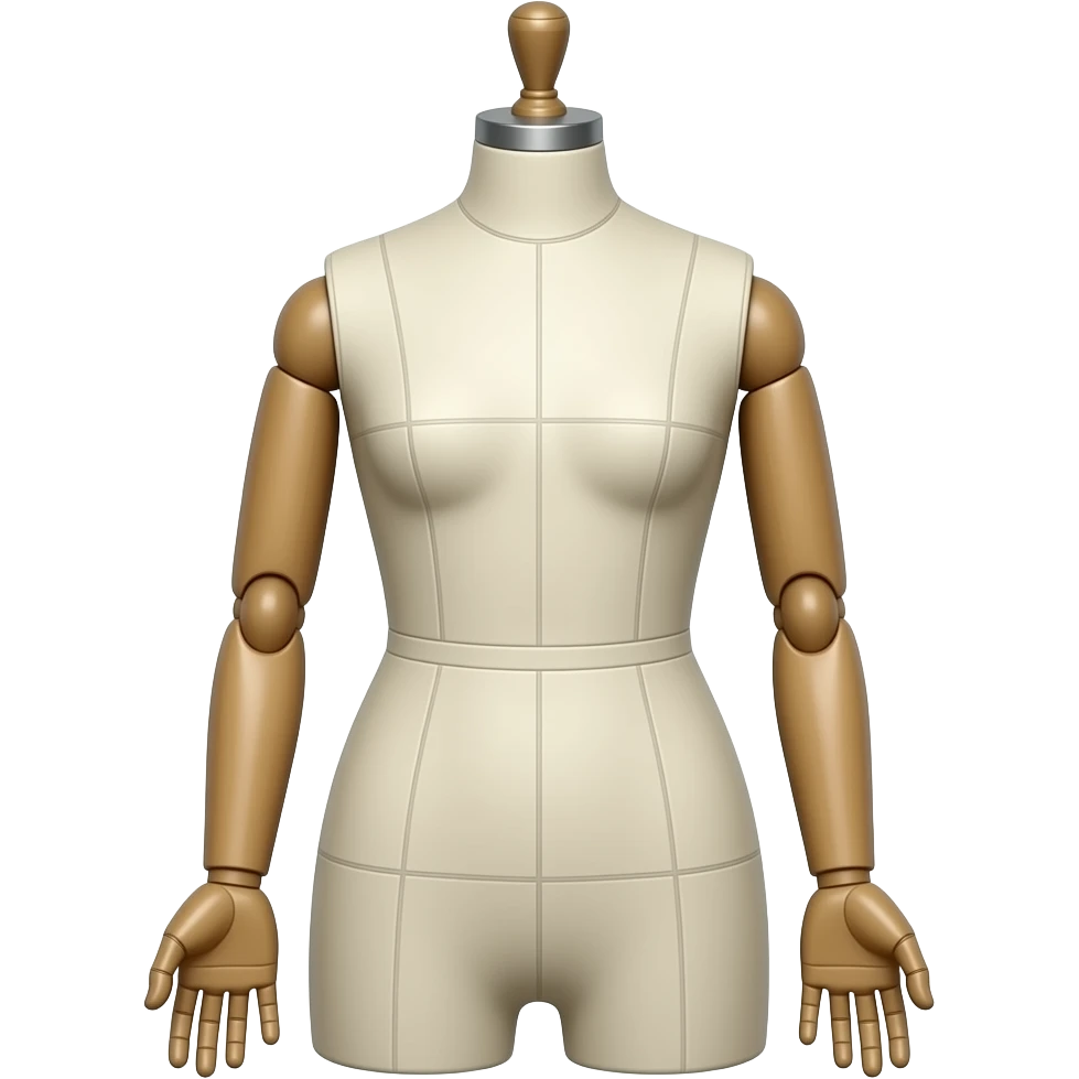 Maniqui de costura sin manos emoji