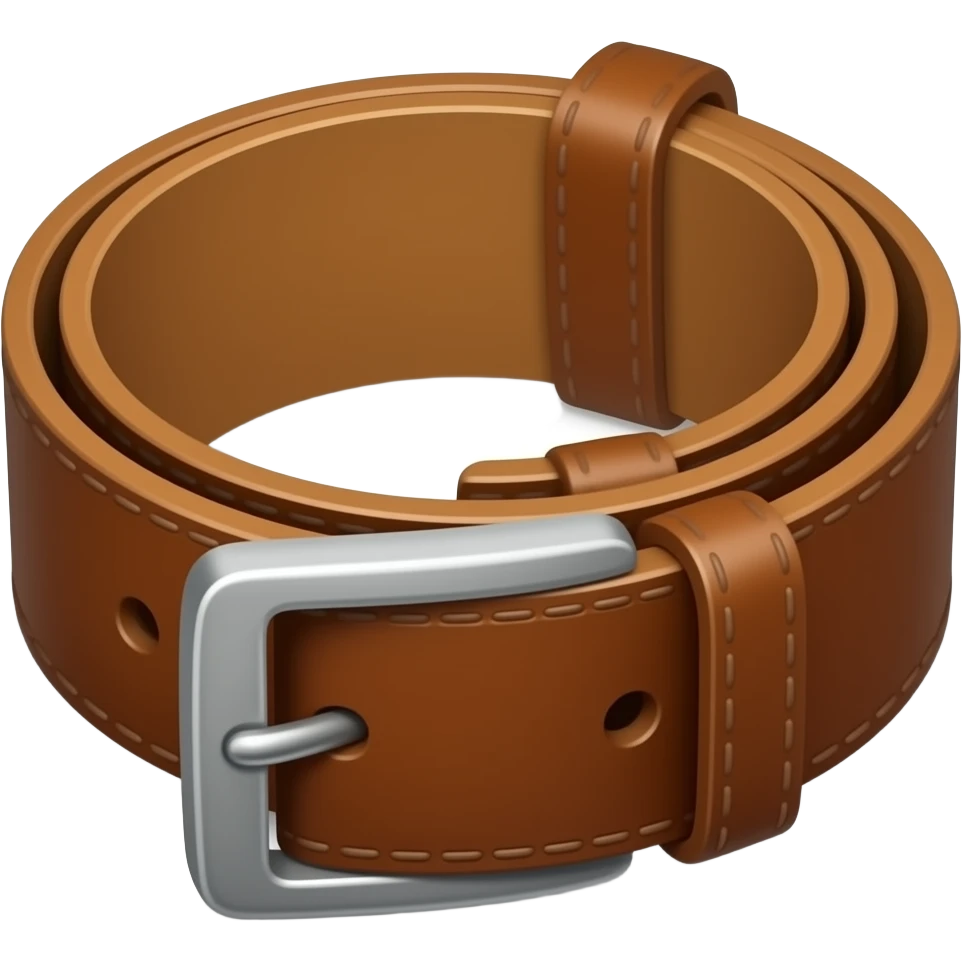Leather belt emoji