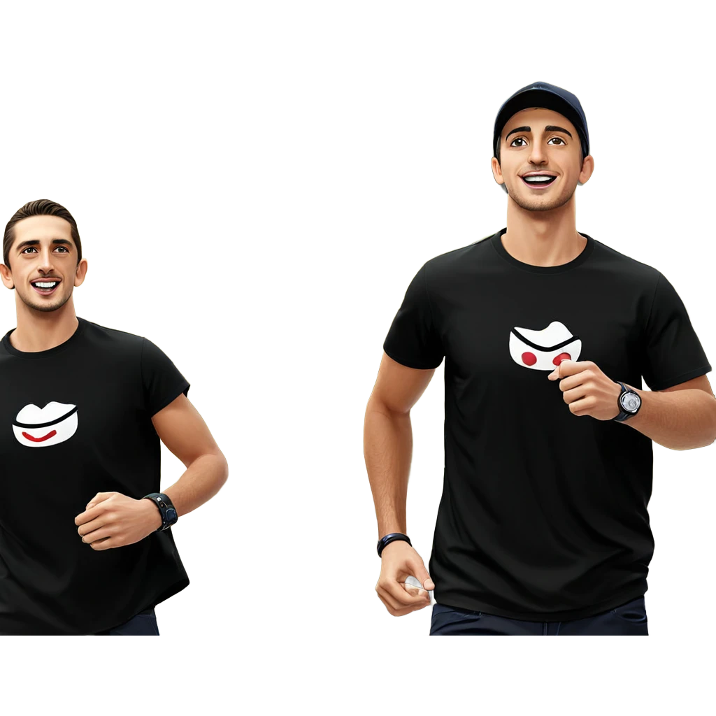 boys in outdoor fashion emoji