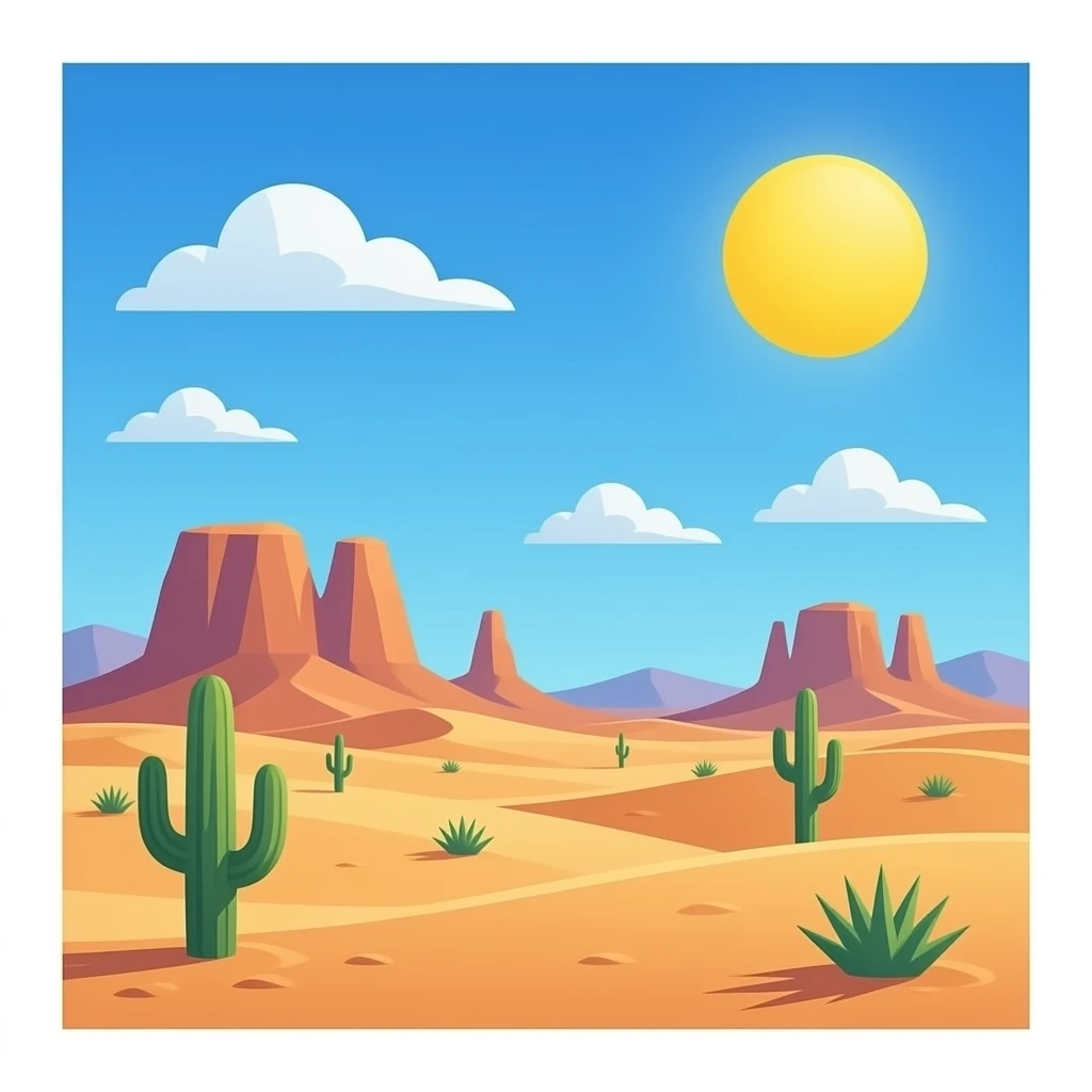 desert sky emoji