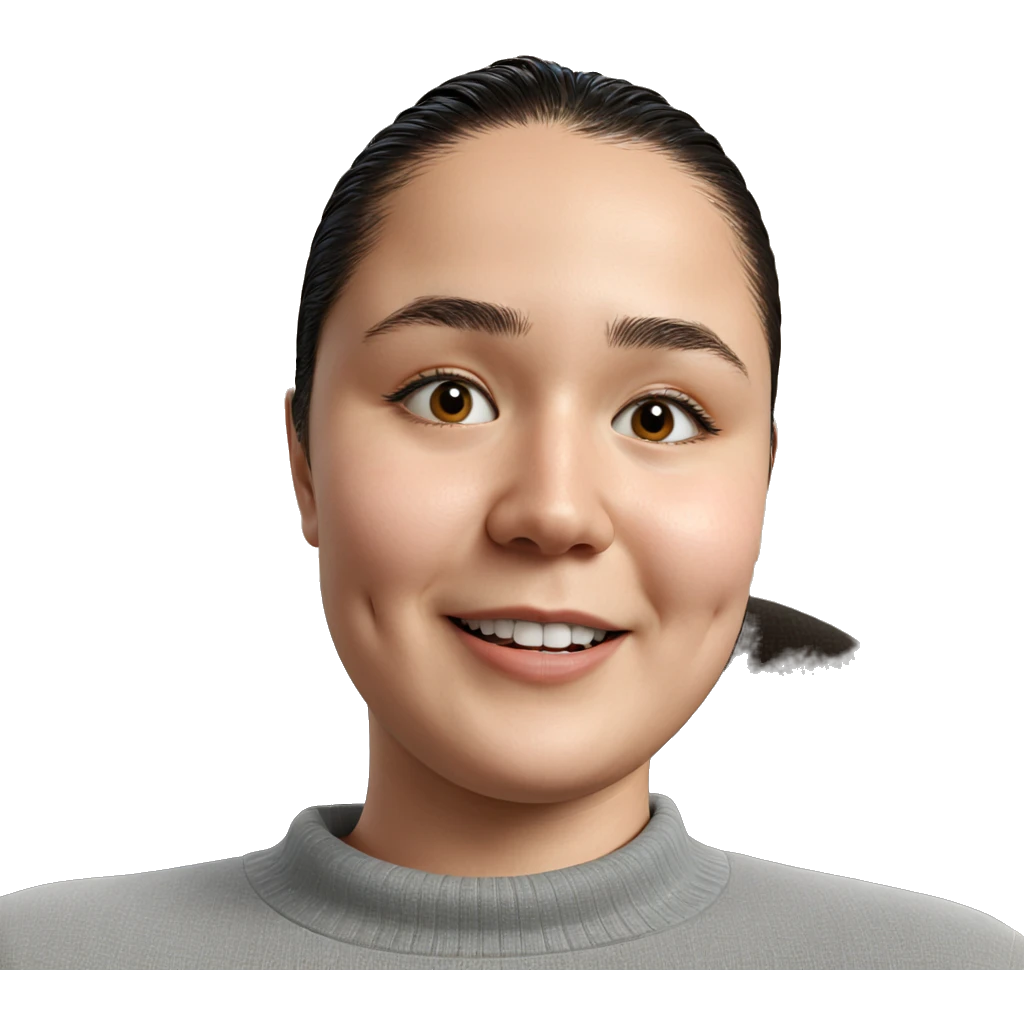 smiling boy in turtleneck sweater emoji