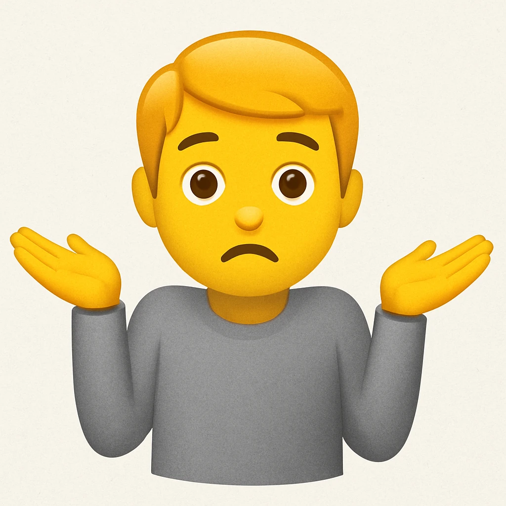 yellow boy light grey shirt shrugging emoji emoji