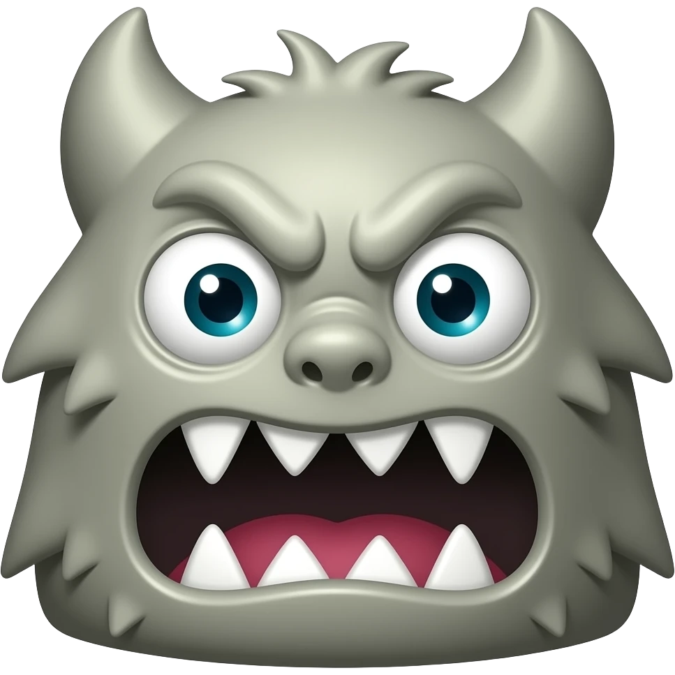 Monster logo emoji