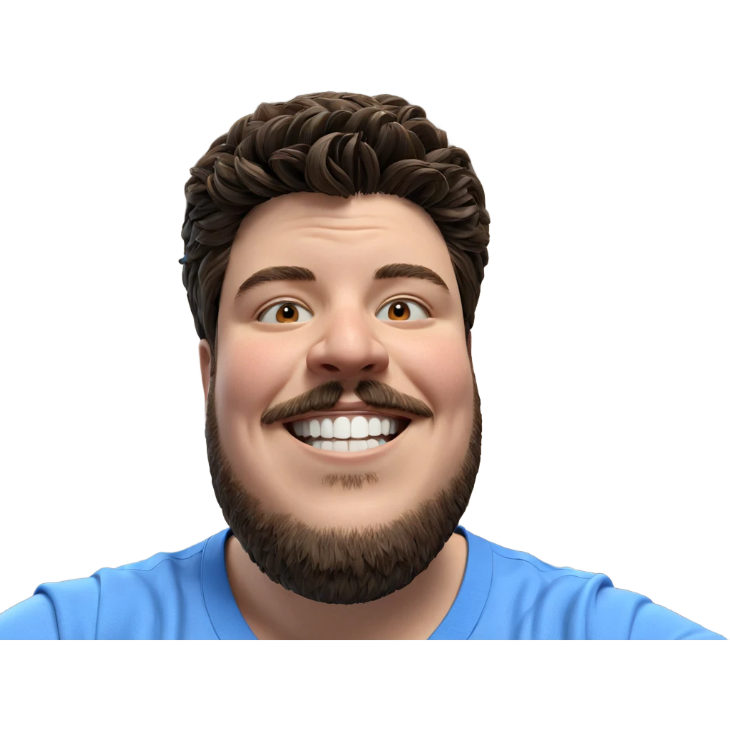 smiling boy in blue shirt emoji