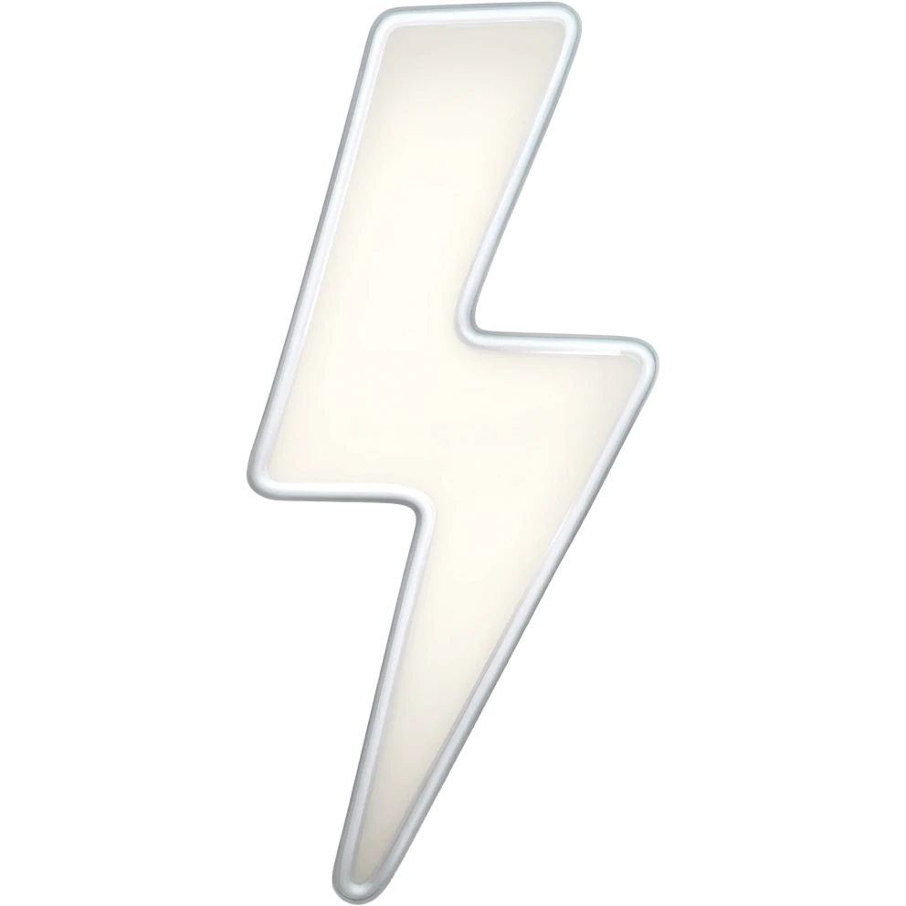 White electric  emoji