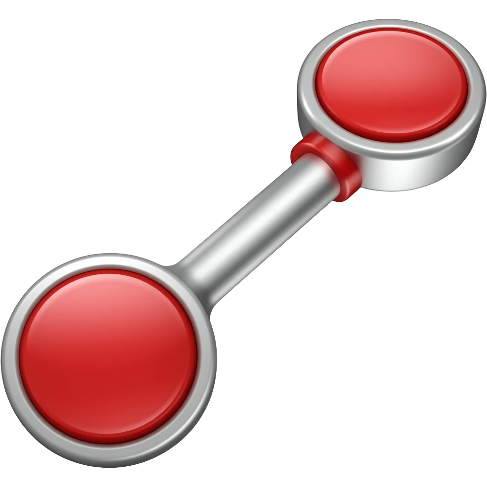 red pin-ball lever emoji