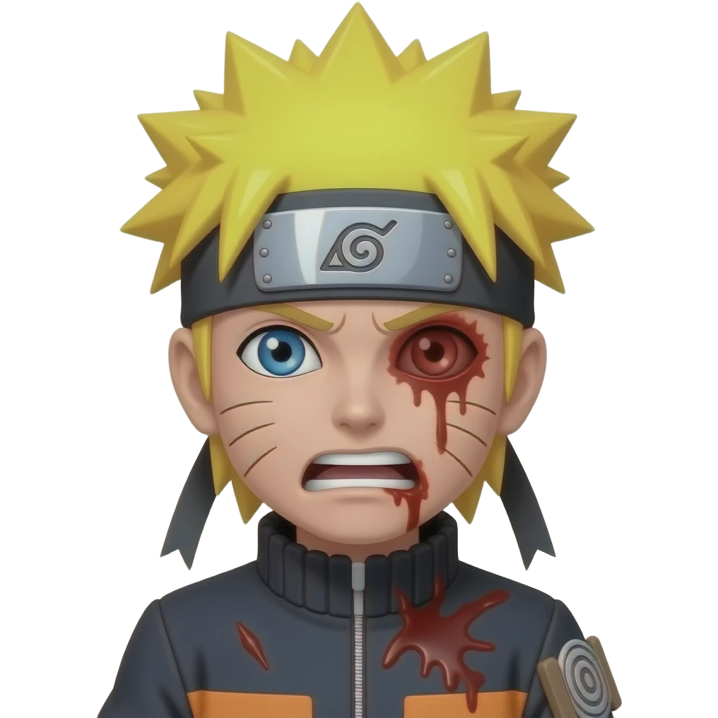 Naruto goling bol se marte huye emoji