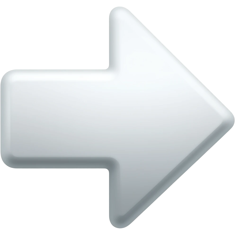 WHITE ARROW emoji