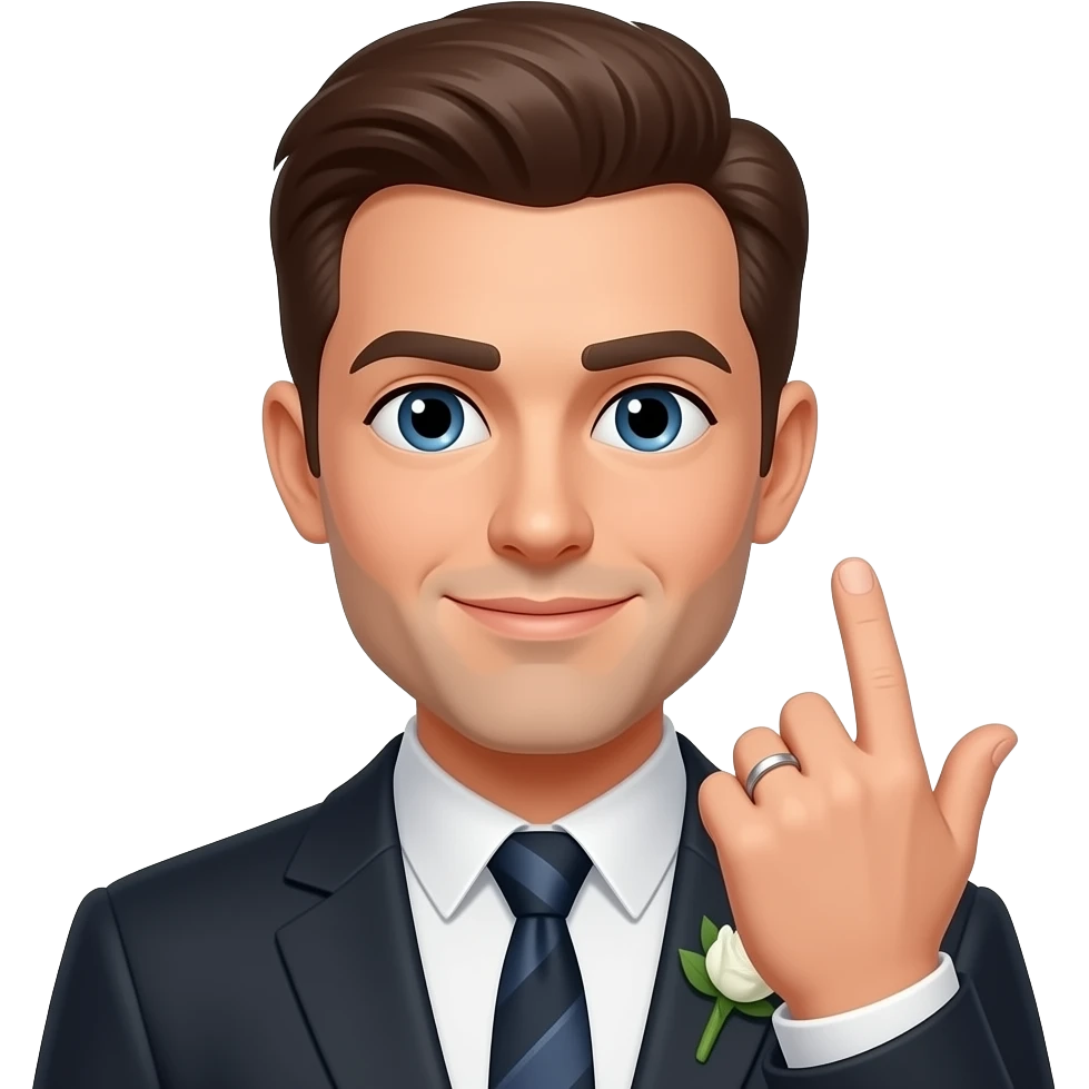 Make to me an emoji for bio a ring for marriage for man emoji